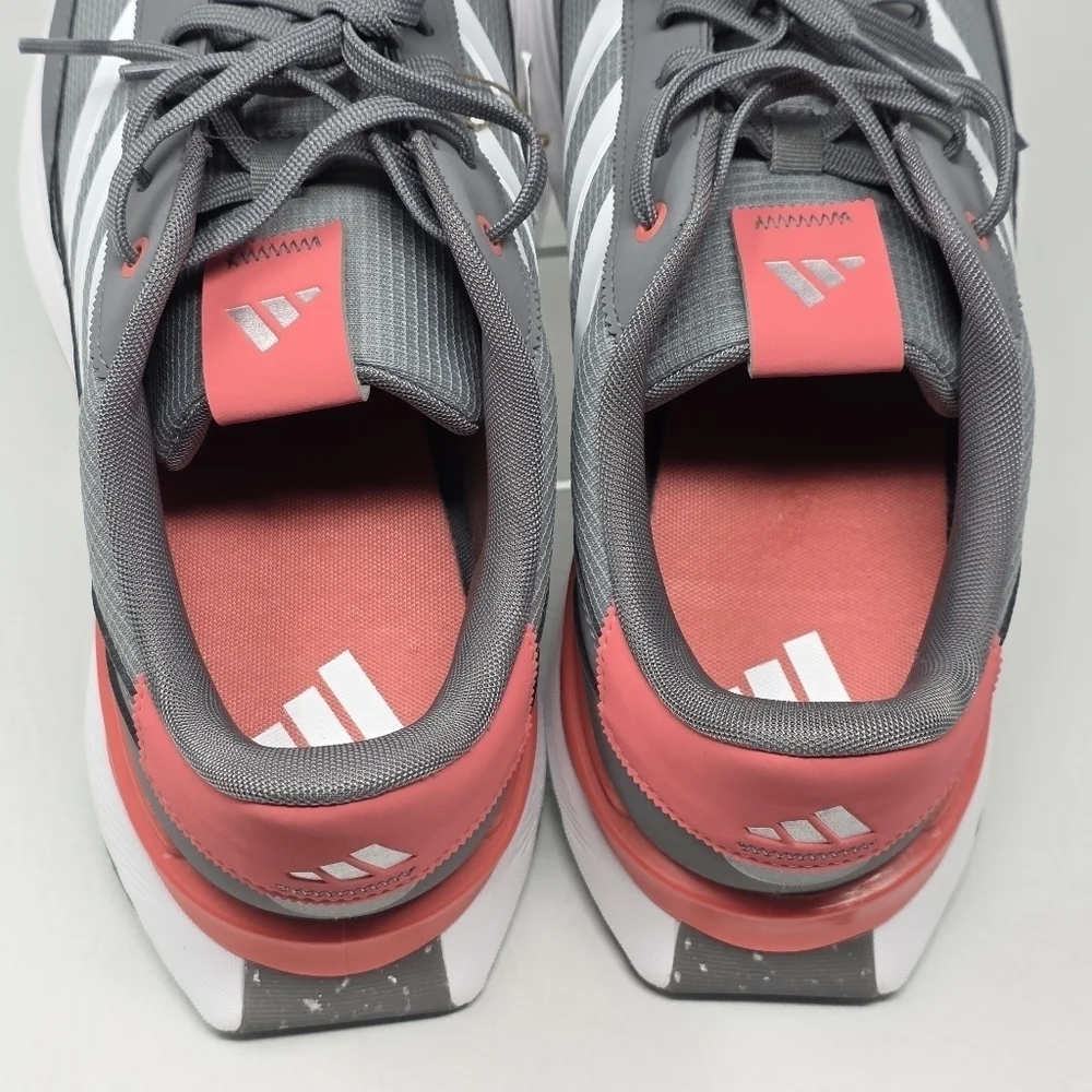 Adidas S2G Grey/Coral Spikeless '24 Golf Athletic Shoes Men's Size 11 IF0339 New